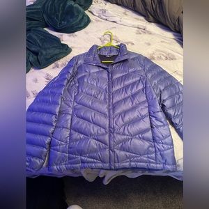 Purple Northface Puffer Jacket/Coat